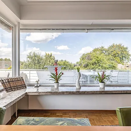 Heimathafen Solituede - Hafenmeister - Elegante Mit 2 Schlafzimmern Und Terrasse 아파트